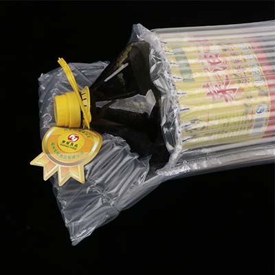 air cushion machine for oliver oil bottle packaging